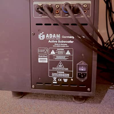 ADAM Audio Sub10 Mk2 Active Studio Subwoofer 2010s - Black image 3