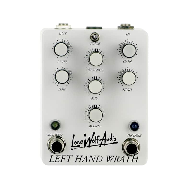 Mint Lone Wolf Audio Left Hand Wrath Distortion V3, White (Gear Hero Exclusive) image 1