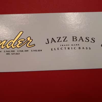 Fender Vintage Reproduction Waterslide decal image 3