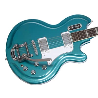 Airline Guitars '59 Coronado DLX Metallic Blue image 3