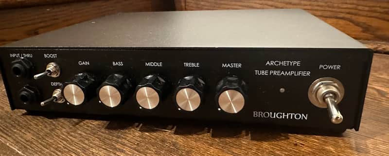 Broughton Audio Archetype Tube Preamplifier 2010s - Black image 1