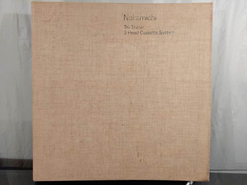 Nakamichi 1000 Tri Tracer , Accessories Album , 1970's image 1