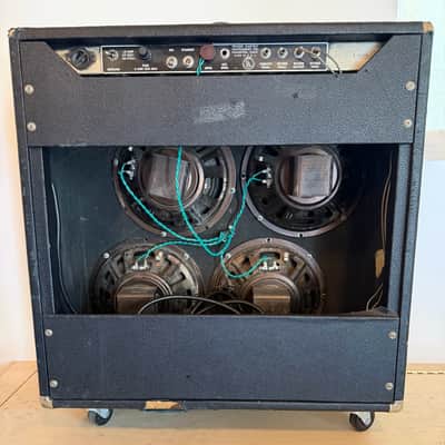 Fender Super Reverb 2-Channel 40-Watt 4x10" Guitar Combo 1963 - 1967 - Black Panel image 4