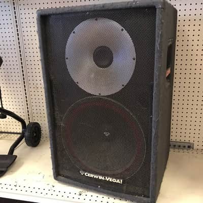 Cerwin Vega V-152 MKII Full Range Loud Speaker W/ Carpet Enclosure - Made In USA image 1