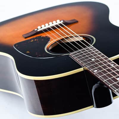 Epiphone Inspired by Gibson Custom 1942 Banner J45 Reissue Vintage Sunburst image 10