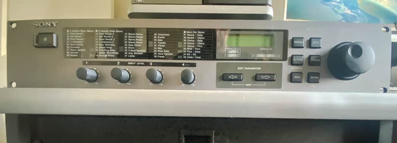 Sony DPS-V55 Multi-Effect Processor 1990s - Gray image 1