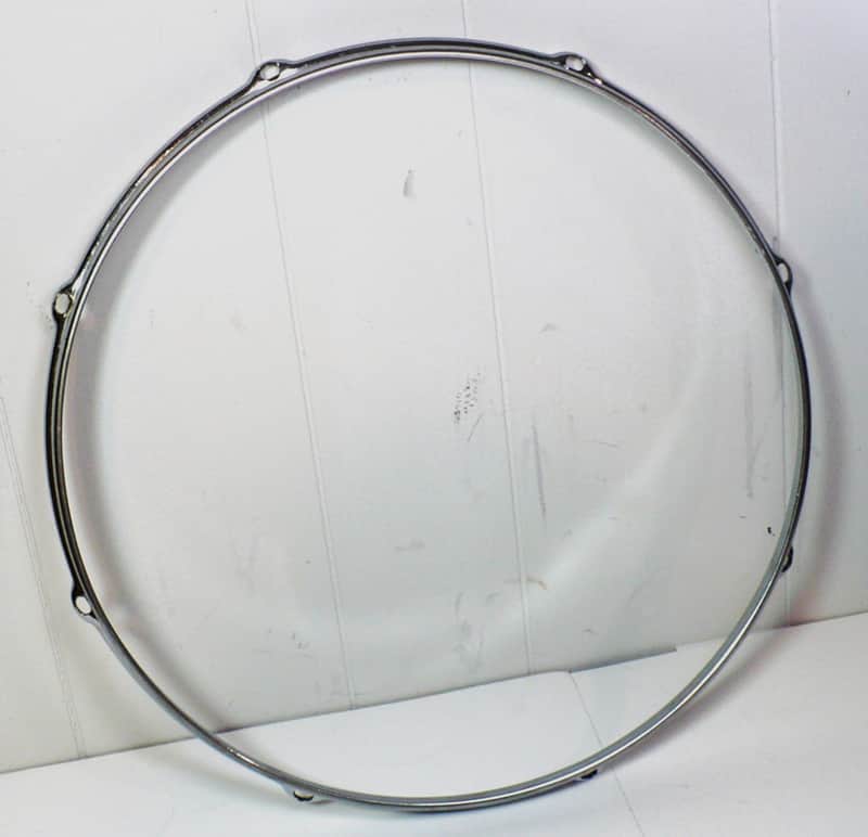 Slingerland 8 Lug 14"Chrome over Brass Stick-Saver Snare Drum Rim