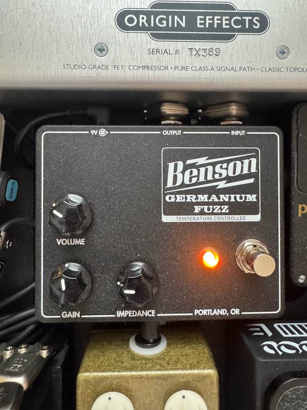 Benson Amps Germanium Fuzz 2021 - Present - Studio Black image 1