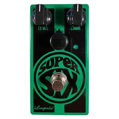 Lovepedal Super SIX 6 オーバードライブ ブラックフェイス Lovepedal Super Six | Reverb