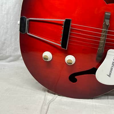 Harmony H-53 Rocket Archtop Hollow Body Electric Guitar image 5