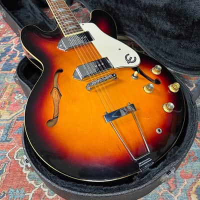 Epiphone Casino Vintage Collection Reissue Peerless Tri-Burst - 1998 image 3