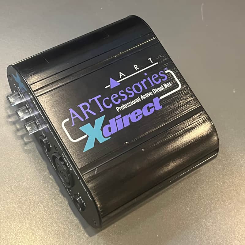 ART XDirect Professional Active Direct Box - 2013 - Black image 1