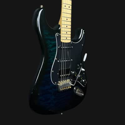 Fender Foto Flame Stratocaster Electric Guitar - Partscaster image 3