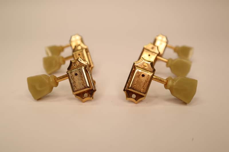 Vintage Gibson Kluson Deluxe Gold Tuners PAT NO D-169400 Double Line Les Paul Custom ES-355 image 1