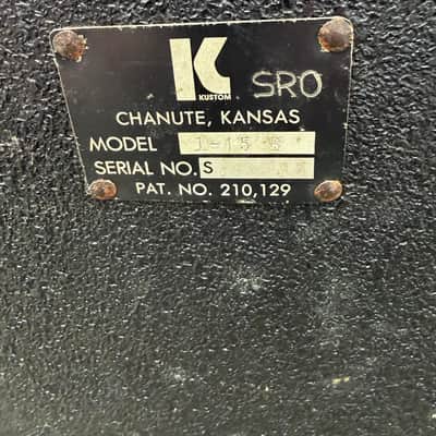 Kustom 1-15 B 70s image 3