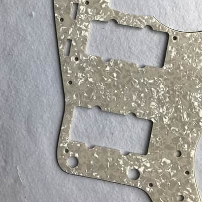 For Japan Jazzmaster Guitar Pickguard , 4 Ply Ivory White Pearl image 8