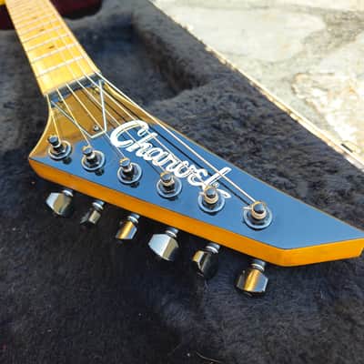 Charvel The Legend / Model 7 SS with Maple Fretboard 1986 - 1989 - Sunburst image 16