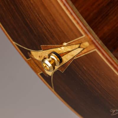 2012 Bashkin Grand Concert, Brazilian Rosewood/Lucky Strike Redwood image 12