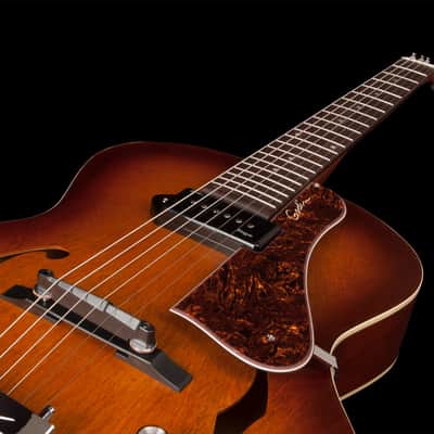 Godin 5th Avenue Kingpin Cognac Burst Left Handed 037728 image 15