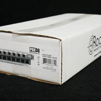 Radial ProD8 8-CH Passive Direct Box Pro D8 image 3