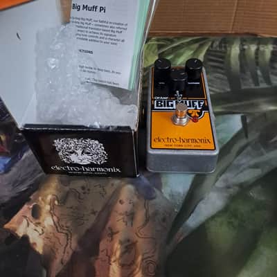 Electro-Harmonix Op Amp Big Muff Pi Reissue 2017 - Present - Black/Orange image 1