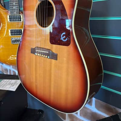 Epiphone FT-79 Texan USA Vintage Sunburst Acoustic Guitar image 5