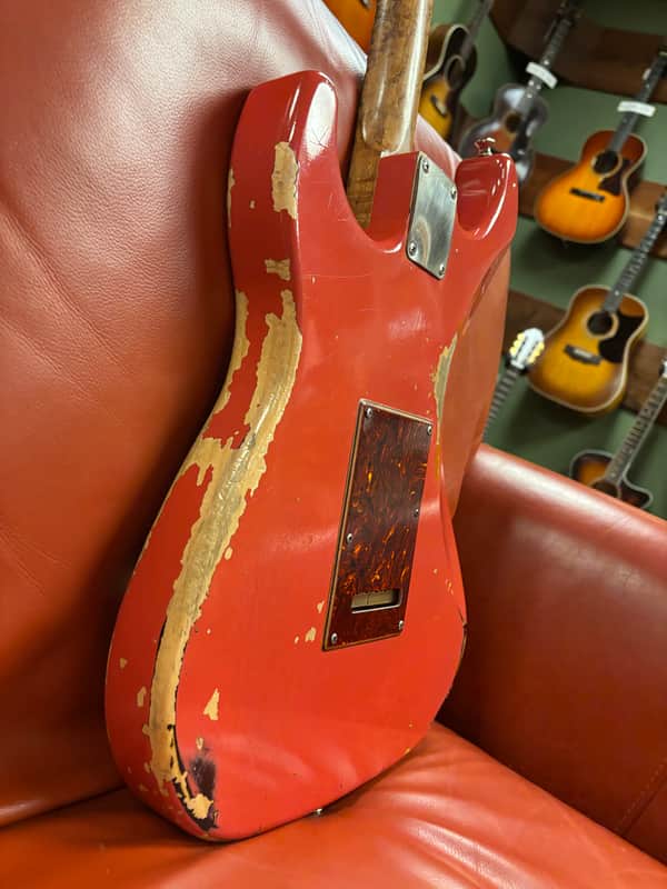 2017 LsL Instruments Saticoy Nacho Red over Three Tone Sunburst