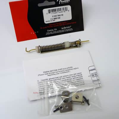 Genuine Fender Tremsetter Strat Guitar Tremolo Stabilizer Kit