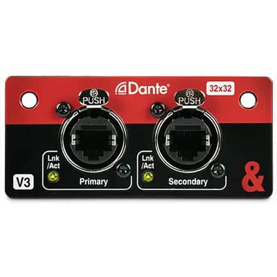 Allen & Heath M-SQ-SDANTE32-A 32x32 Dante Audio Networking Card
