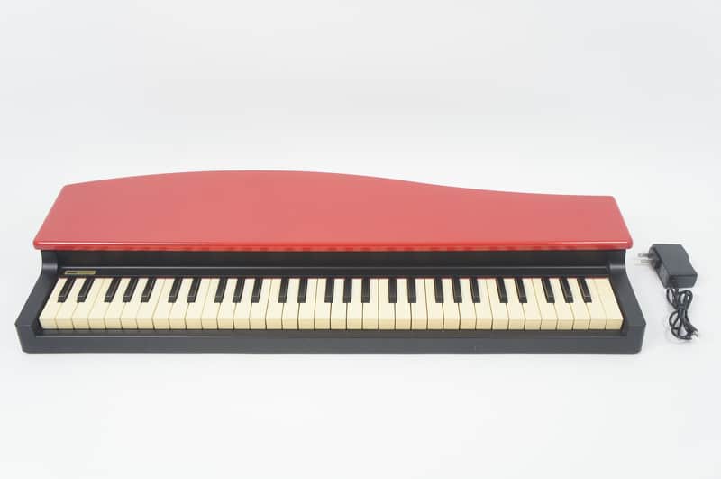 [SALE Ends Sep 24] KORG microPIANO RED Digital Mini Grand Piano Built-in Speaker 61-Tones w/ 100-240V PSU No Legs image 1