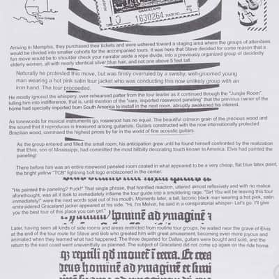 Skip Henderson. "City Lights Print Out Used Guitars Vol. 2: Black Sun Tabloid". spiral bound (2025). image 10