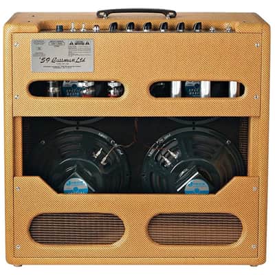 Used Fender '59 Bassman LTD 45-Watt 4x10" Tube Guitar Combo Amplifier image 4