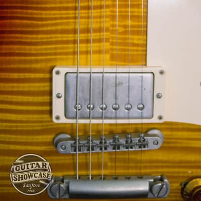 Gibson 1995 Les Paul R9 1959 Reissue Flamed Maple Electric Guitar image 7