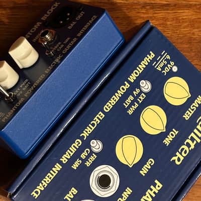 Quilter Phantom Block Electric Guitar Interface 2010s - Blue image 6