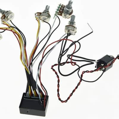 Pre-Wired 3 Band Active & Passive EQ Equalizer Electric Bass Preamp Circuit image 2