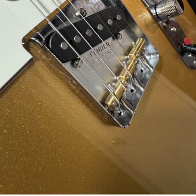 Squier Paranormal Custom Nashville Stratocaster with Laurel Fretboard 2023 - Present - Aztec Gold image 5