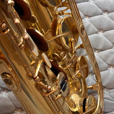YAMAHA YTS-61 “Purple Logo” Tenor Saxophone w Case image 15