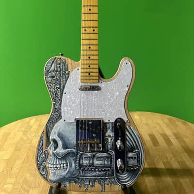 Custom Skull Telecaster 2023 American Made image 2