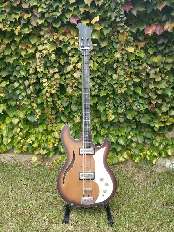 Orfeus Thinline Bass 1970 Sunburst image 1