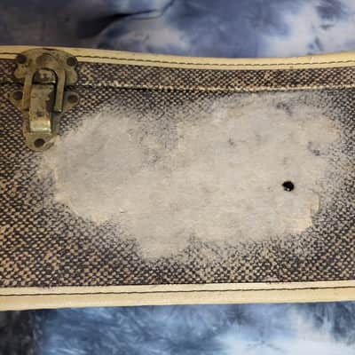Vintage RARE 1950 Branded Gieb Gibson Epiphone Guild Brown Soft Shell Guitar Case image 7