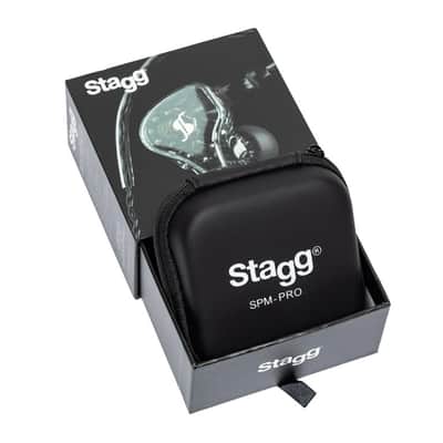 Stagg 3 Driver Premium In Ear Stage Monitor Headphones - Clear image 4
