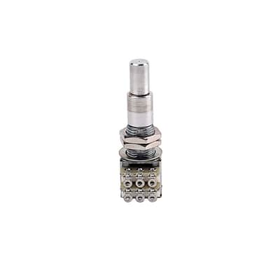 Guitar Bass Mini Dual Pots Stacked Concentric Potentiometer W/Center Detent B100K image 1