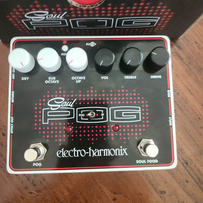 Electro-Harmonix Soul POG Overdrive/Octave Multi-Effect Pedal image 1