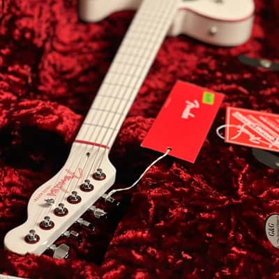 Fender John 5 Ghost Telecaster with Maple FB in Arctic White image 12