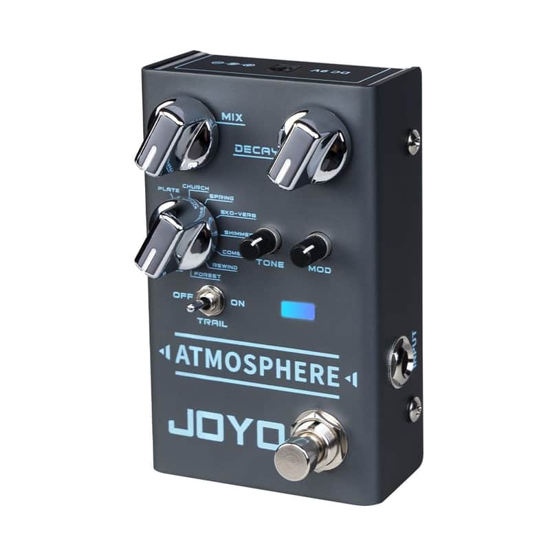 Joyo R-Series R-14 Reverb Pedal 9 Digital Reverb Types with Modulation and Trail Function for Electric Guitar Effect image 1