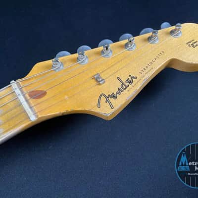 Fender Custom Shop Limited Edition Fat '50s Strat Relic - Super Faded Aged Sea Foam Green image 11