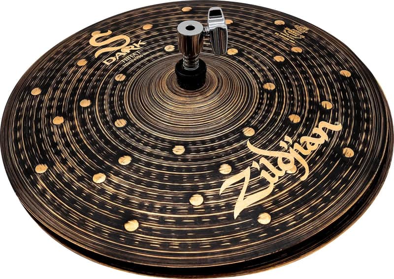 Zildjian S Dark Hi-Hat Cymbals, 14" image 1