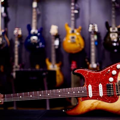 Suhr Classic S Custom Natural Burst Rosewood Neck & Gold Package 85898 image 2