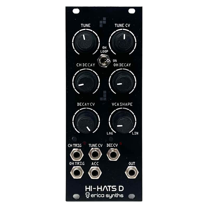 Erica Synths Hi-Hats D Eurorack Drum Module (Pre-owned) image 1