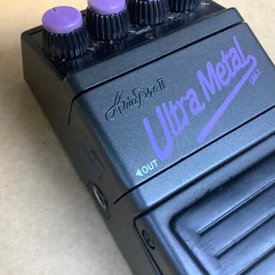 Aria ultra rare Ultra Metal U -1 version distortion pedal image 5